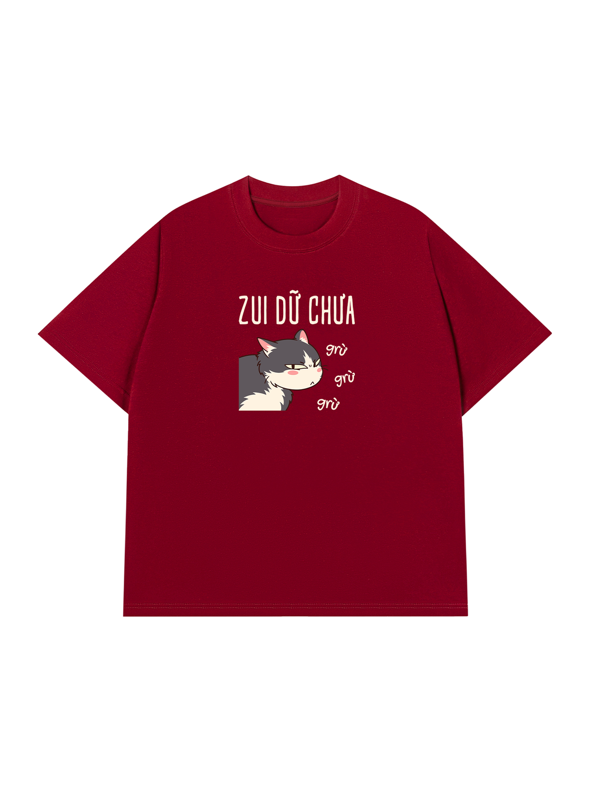 Áo Thun Relaxed Fit Zui Dữ Chưa