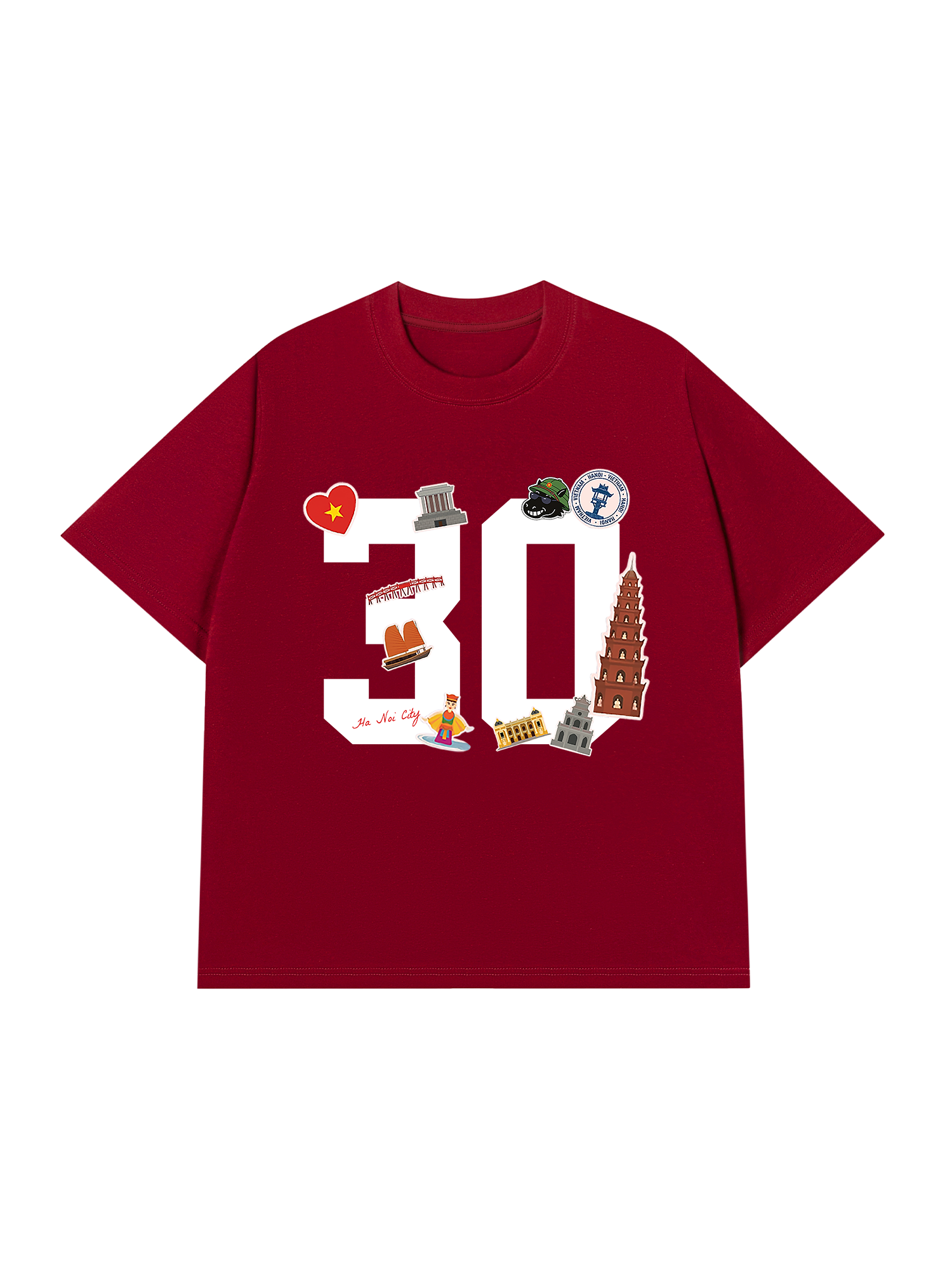 Áo Thun Relaxed Fit Hà Nội 30