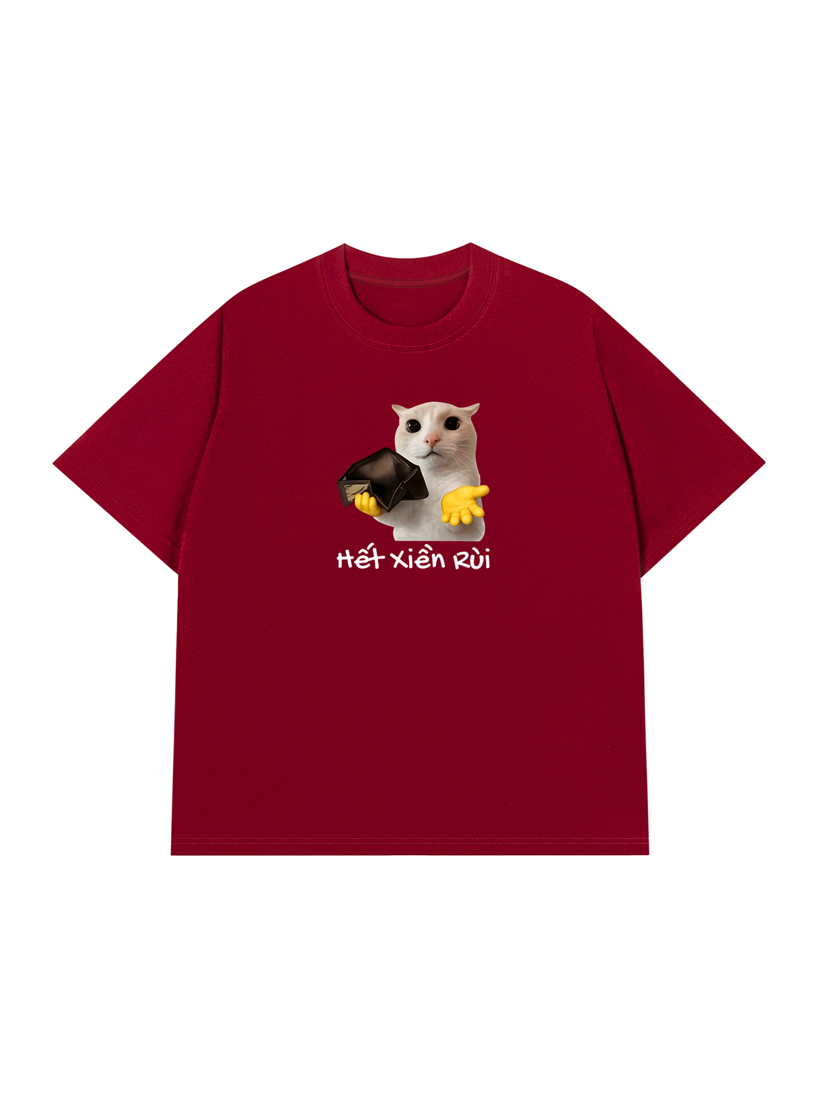 Áo Thun Relaxed Fit Hết Xiền Rùi