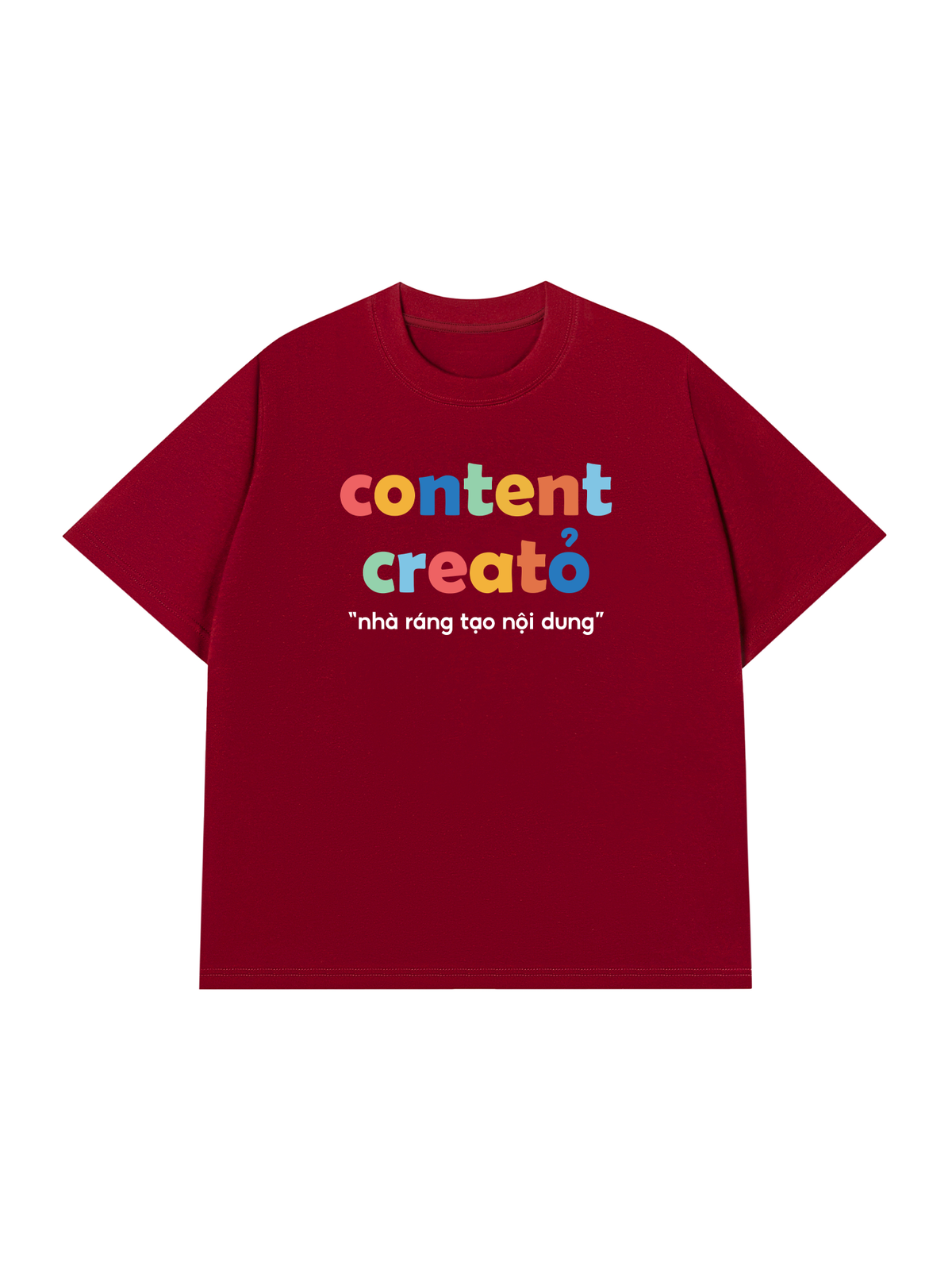 Áo Thun Relaxed Fit Content Creator