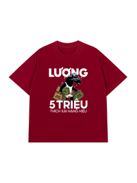 Áo Thun Relaxed Fit Thích Xài Hàng Hiệu