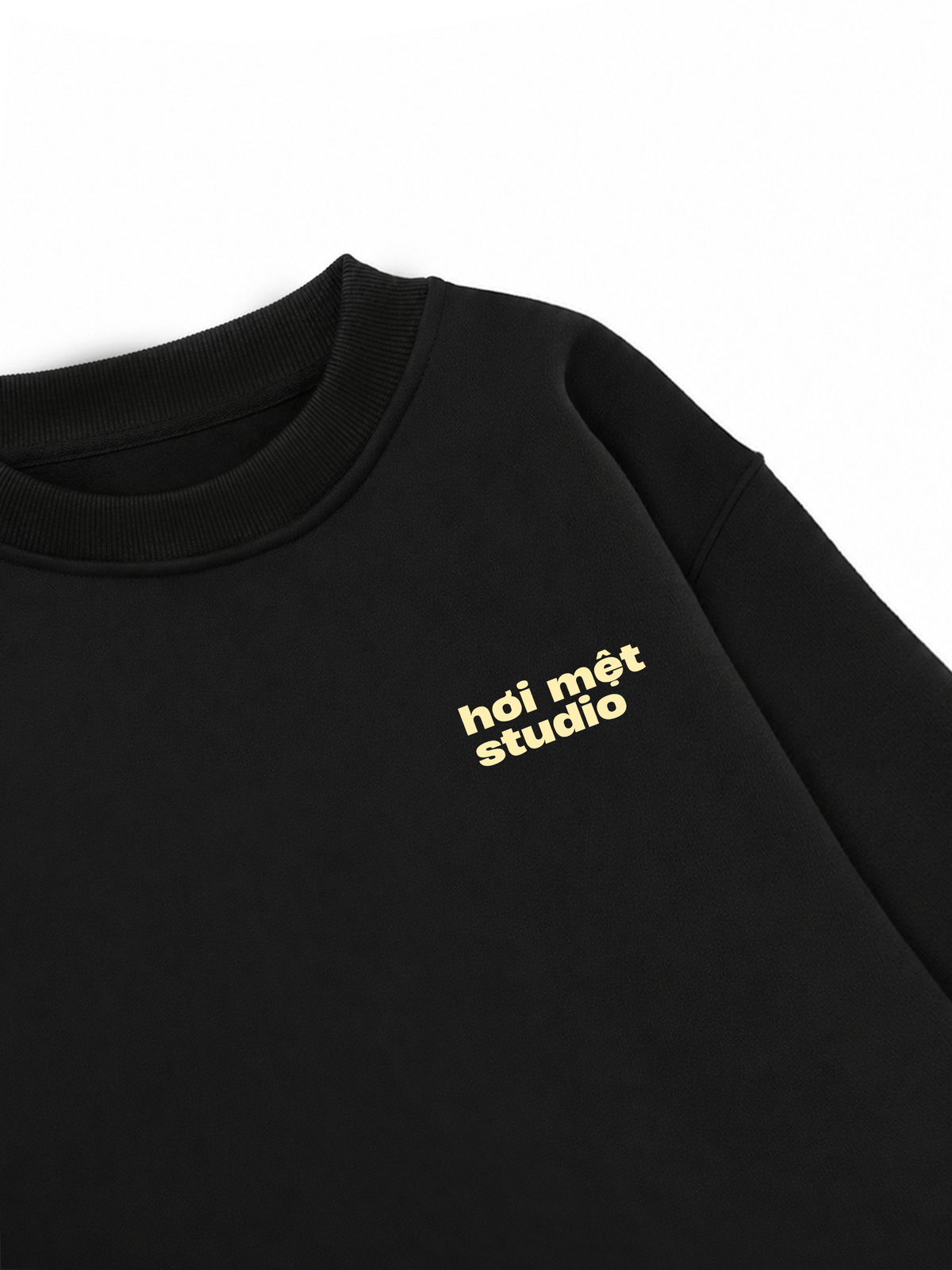 Áo Sweater Nỉ Hai Da Dáng Nuột Không Tuột Mất Em