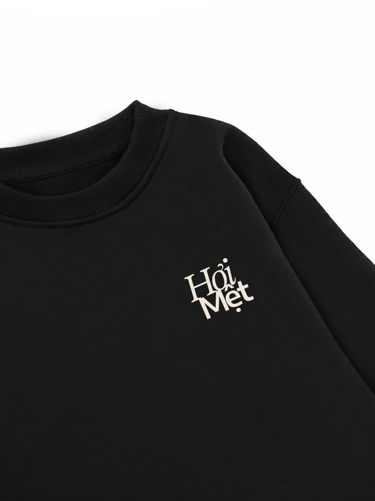 Áo Sweater Nỉ Hai Da Cày Chay Không Whey