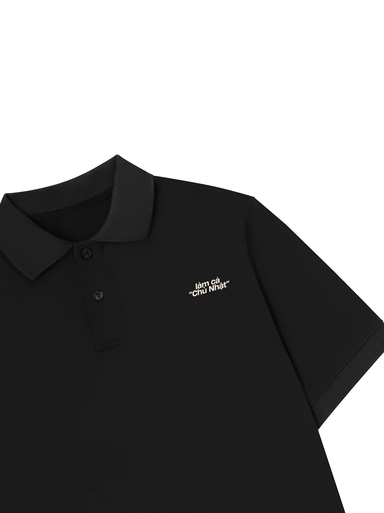 Áo Polo Relaxed Fit Làm Cả Chủ Nhật