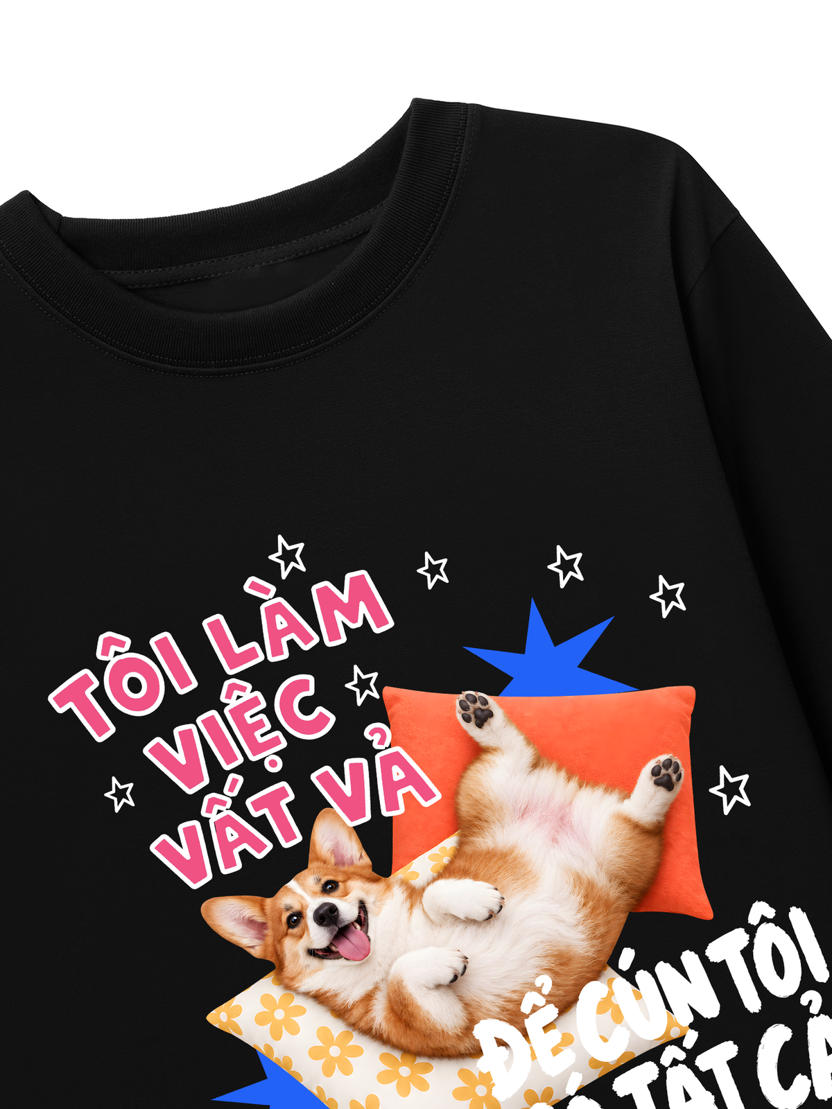 Áo Dài Tay Cún Tôi Có Tất Cả
