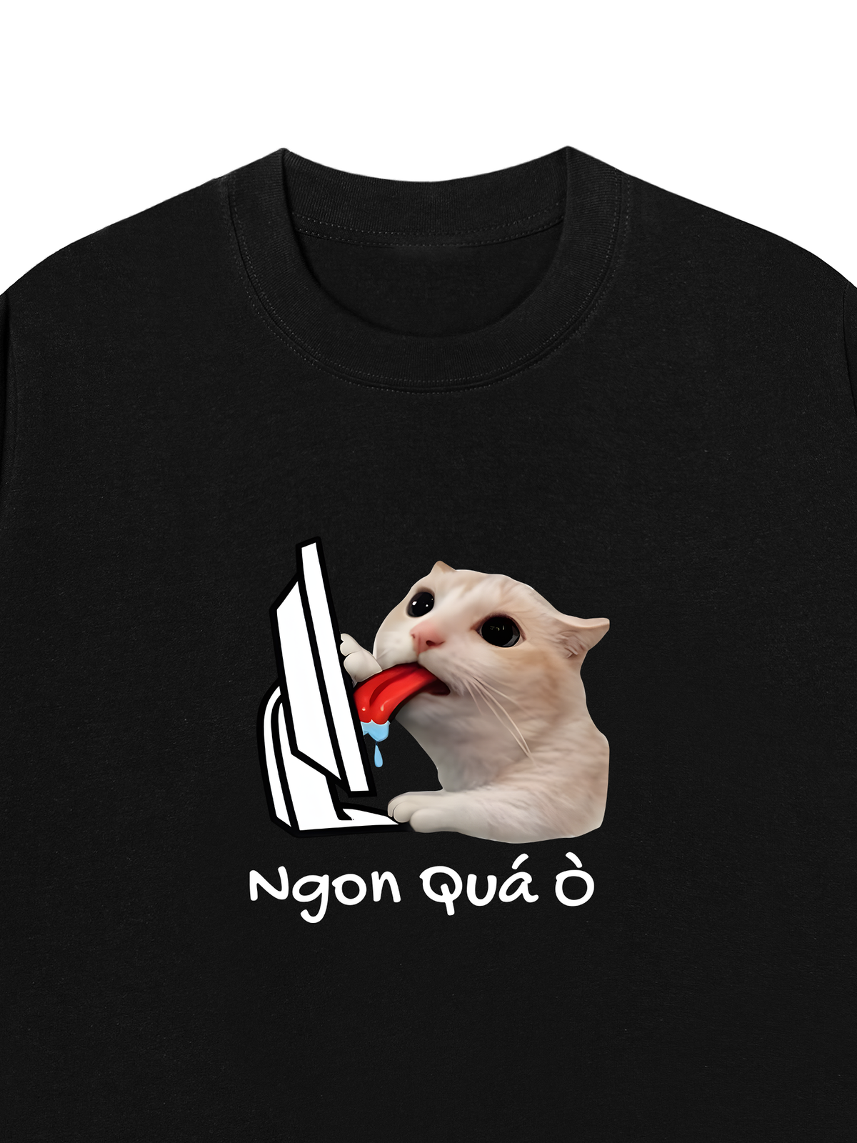 Áo Thun Relaxed Fit Ngon Quá À