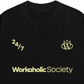 Áo Thun Relaxed Workaholic Society
