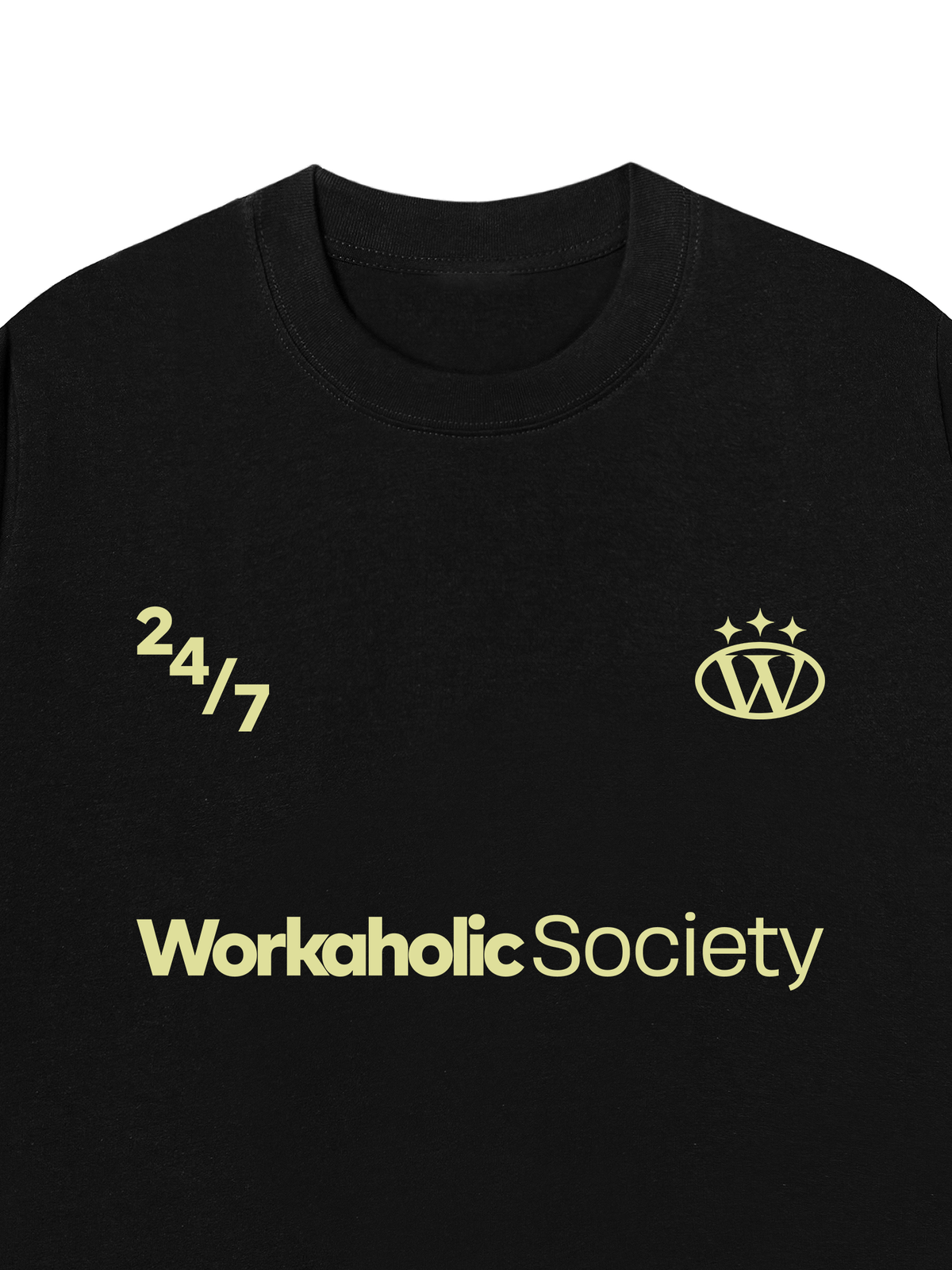 Áo Thun Relaxed Workaholic Society