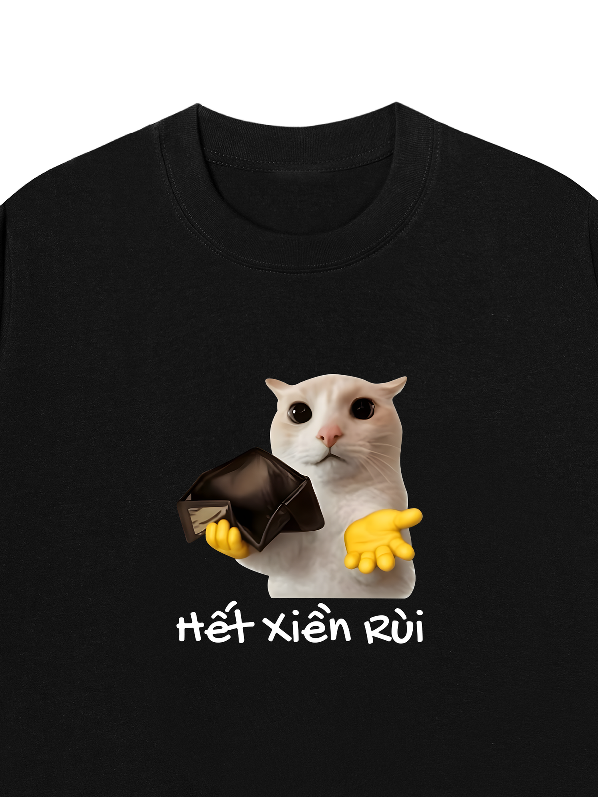 Áo Thun Relaxed Fit Hết Xiền Rùi