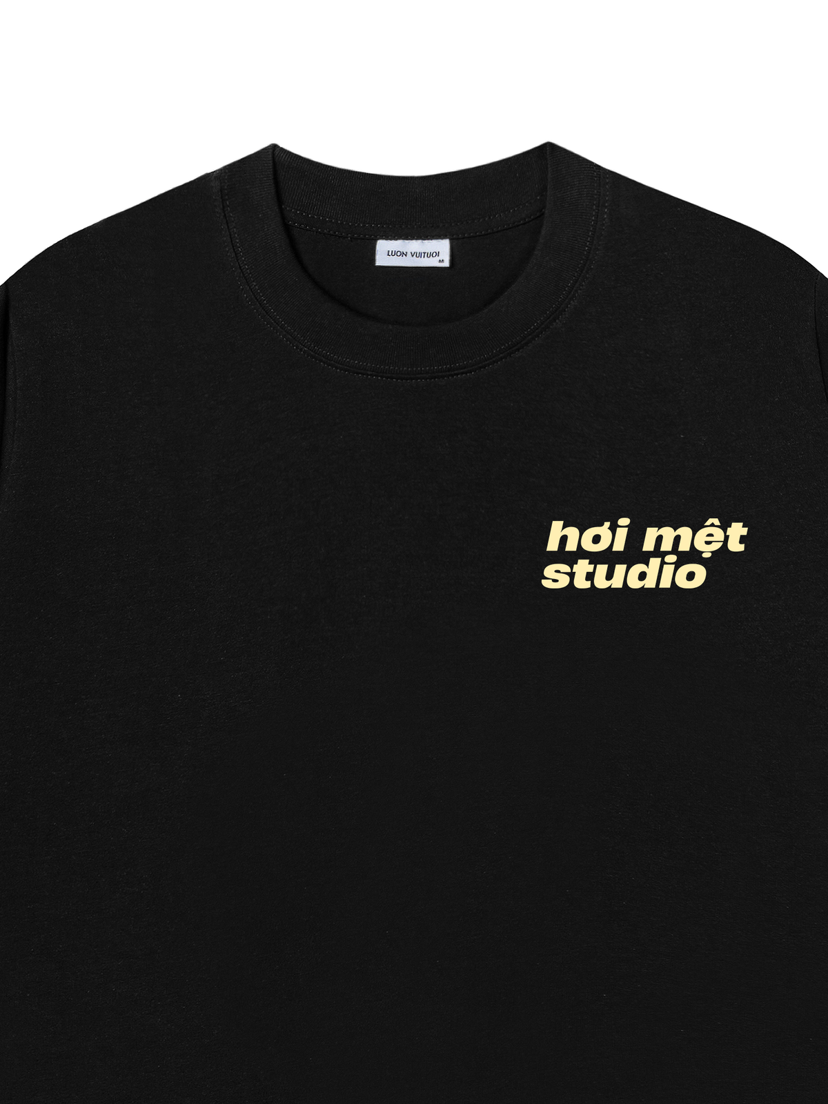 Áo Thun Relaxed Fit Dáng Nuột Không Tuột Mất Anh