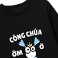 Áo Dài Tay Công Chúa Ỡm Ờ