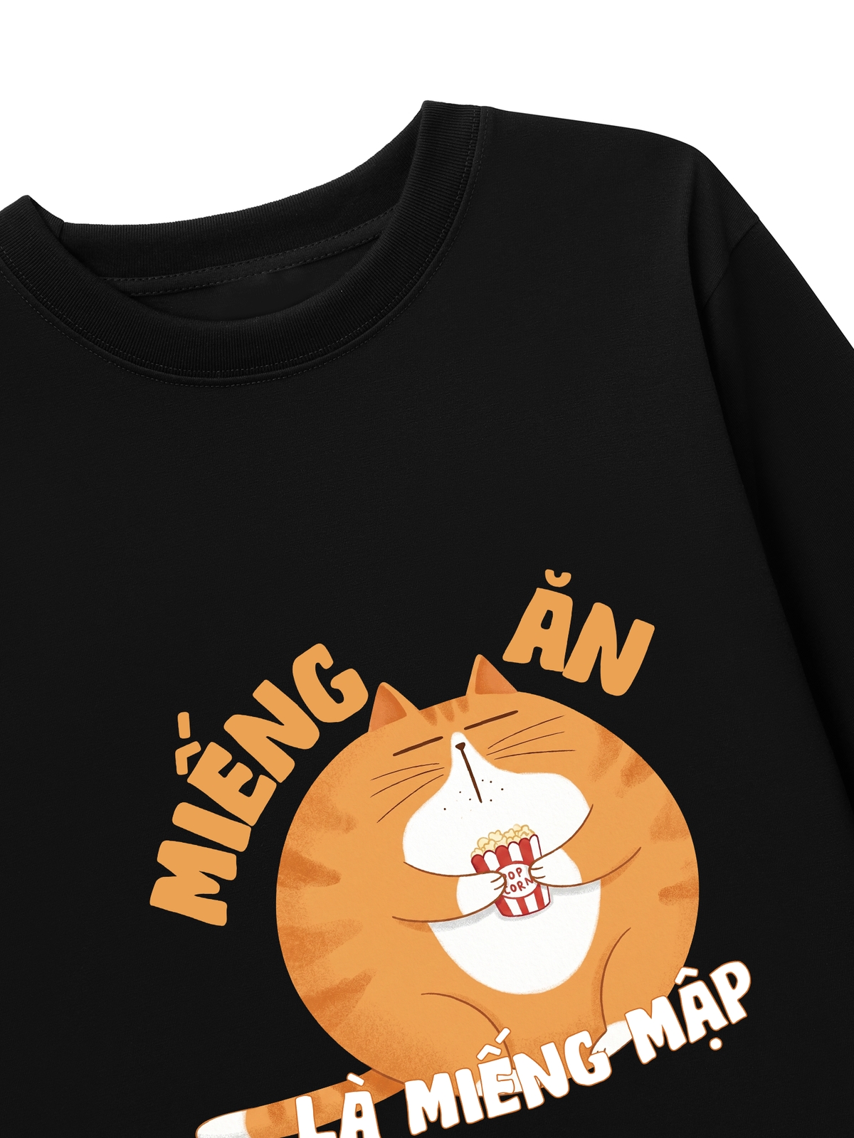 Áo Dài Tay Miếng Ăn Là Miếng Mập
