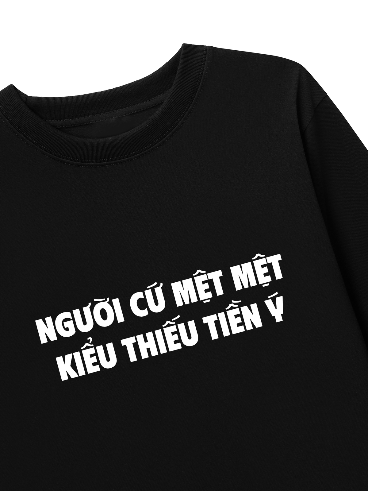 Áo Dài Tay Người Cứ Mệt Mệt Kiểu Thiếu Tiền
