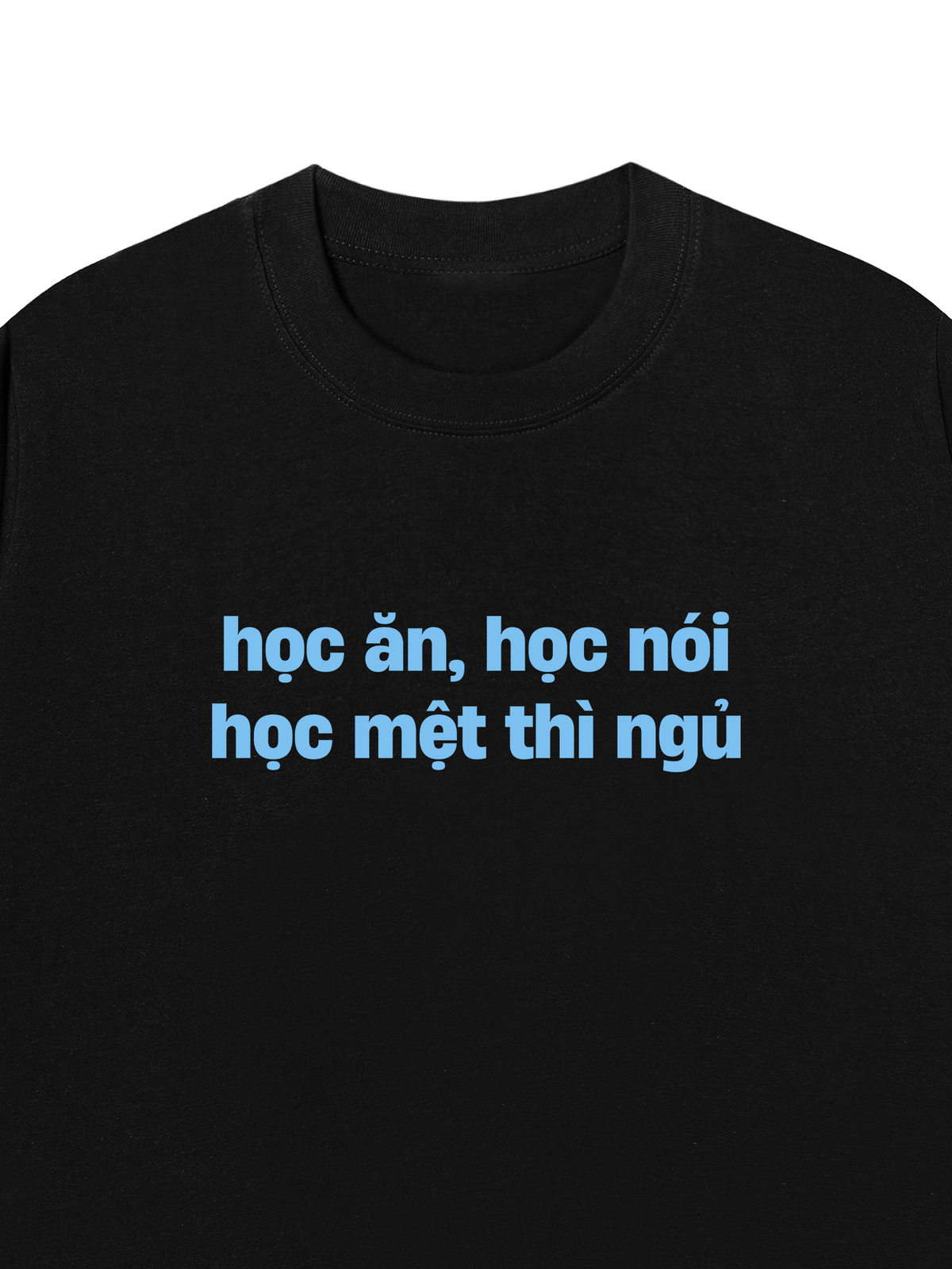 Áo Thun Relaxed Fit Học Mệt Thì Ngủ