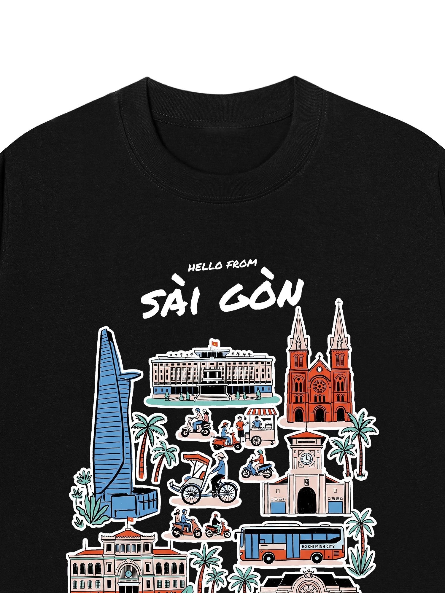 Áo Thun Relaxed Fit Hello From Sài Gòn