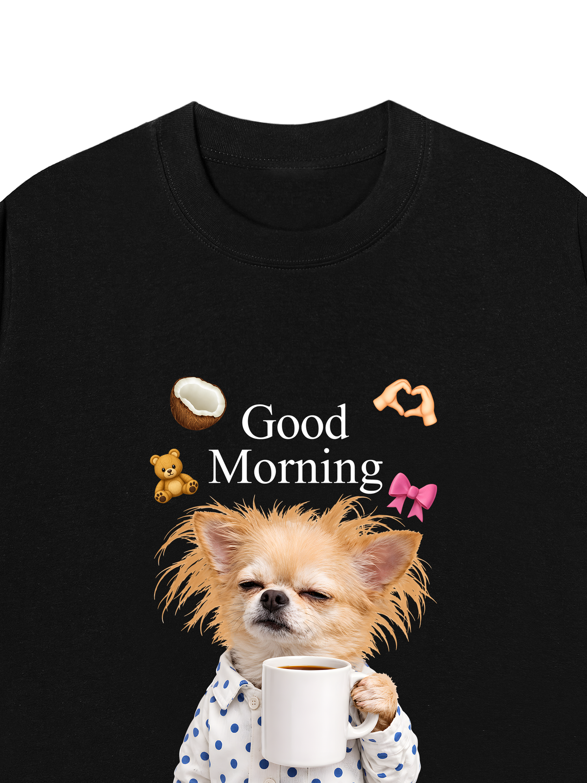 Áo Thun Relaxed Fit Good Morning