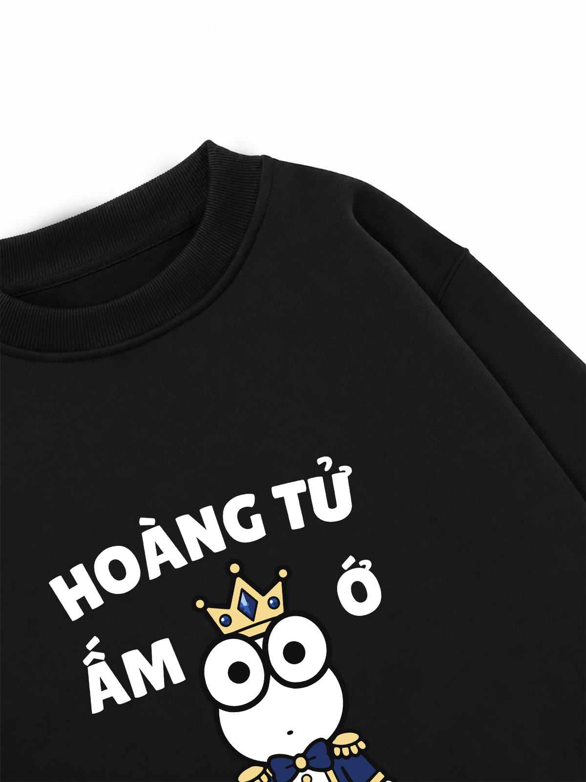 Áo Sweater Nỉ Hai Da Hoàng Tử Ấm Ớ