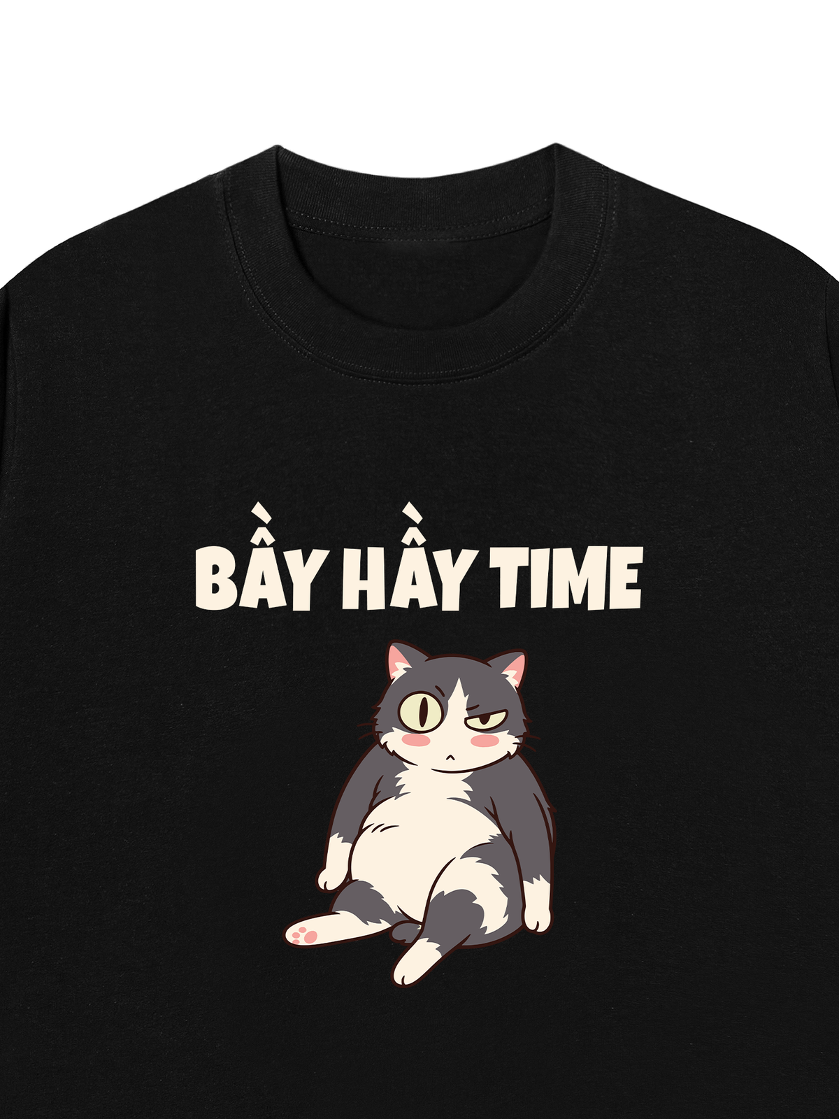 Áo Thun Relaxed Fit Bầy Hầy Time