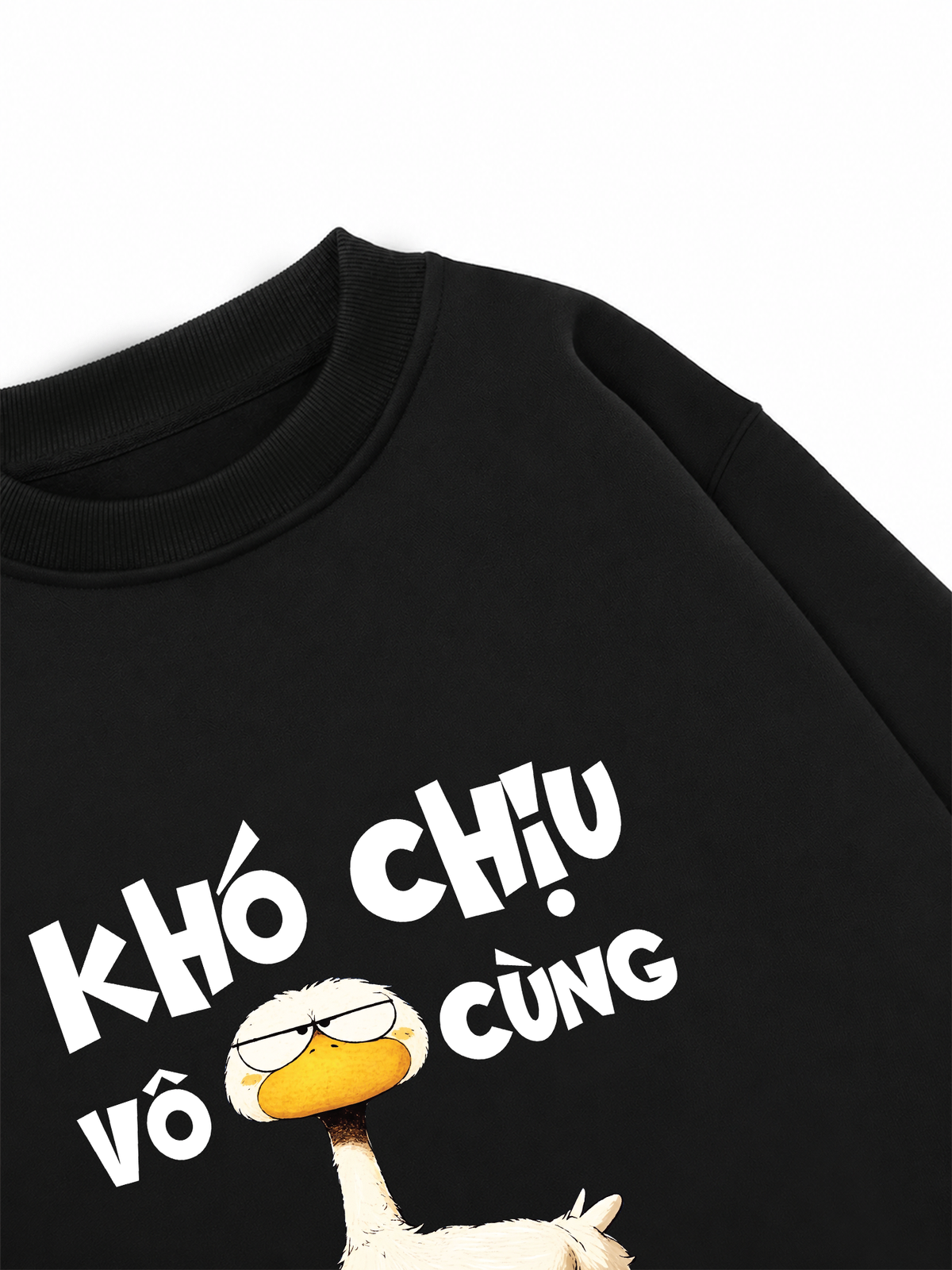 Áo Sweater Nỉ Hai Da Khó Chịu Vô Cùng