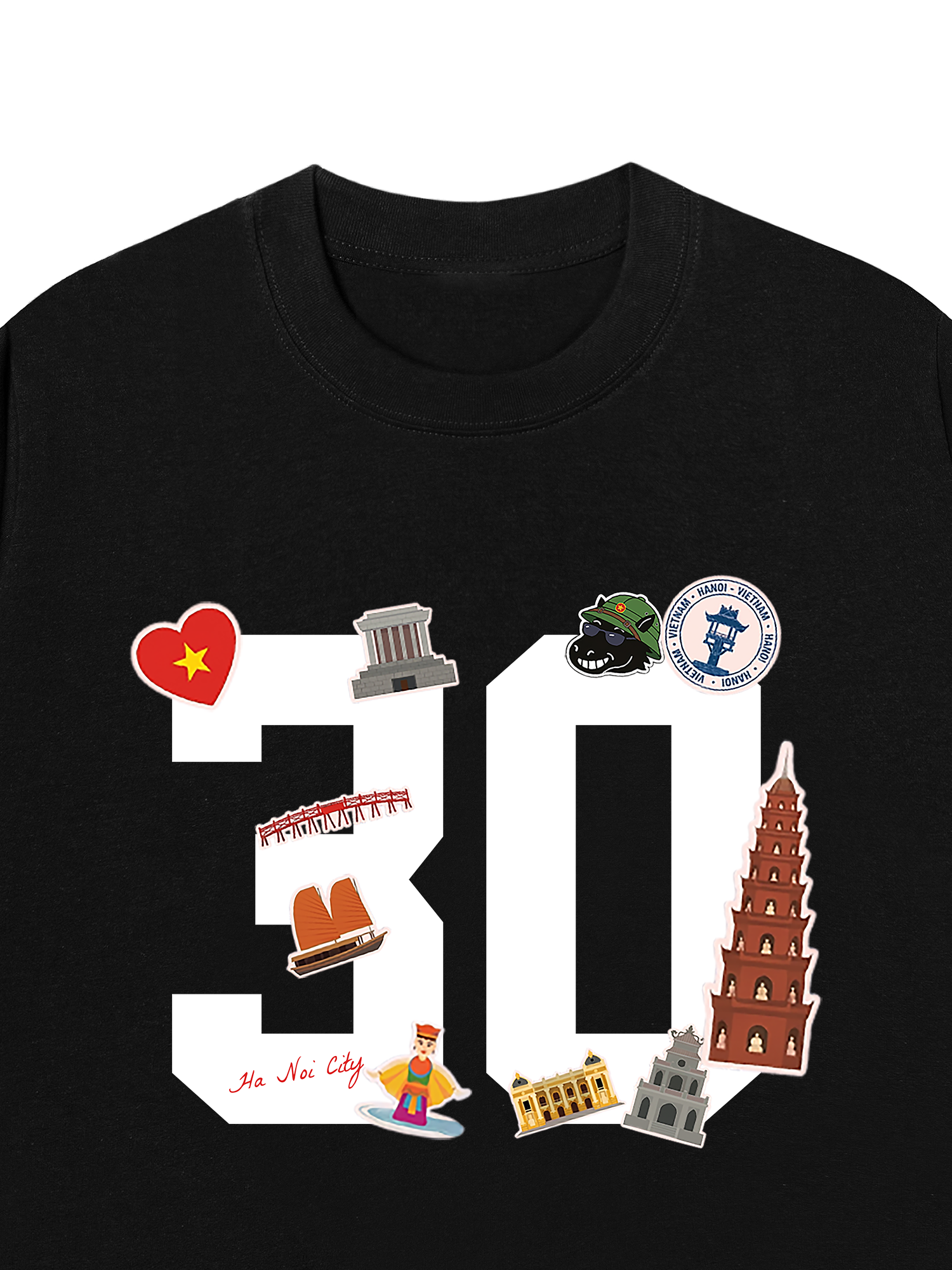 Áo Thun Relaxed Fit Hà Nội 30