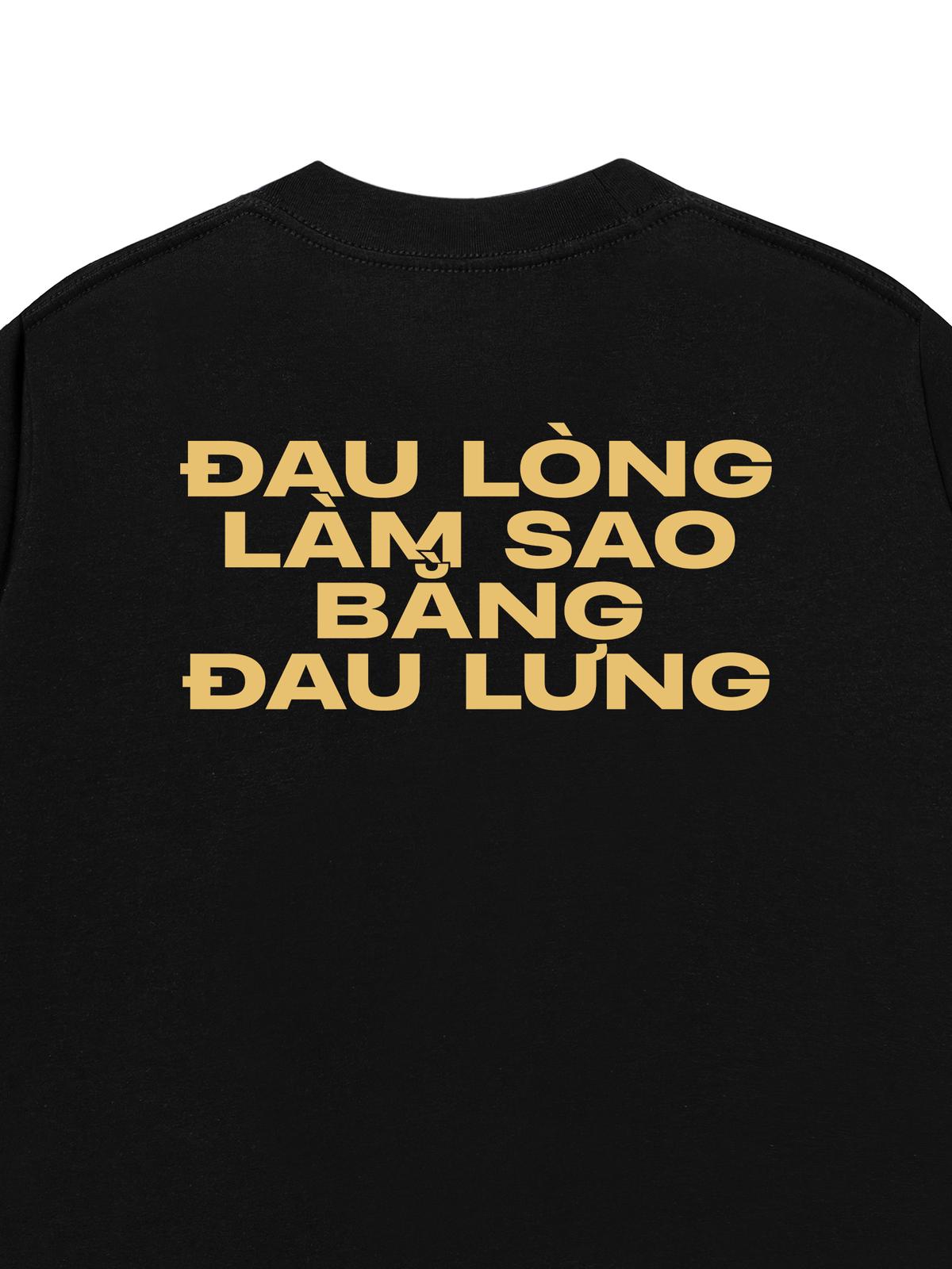 Áo Thun Relaxed Fit Sao Bằng Đau Lưng