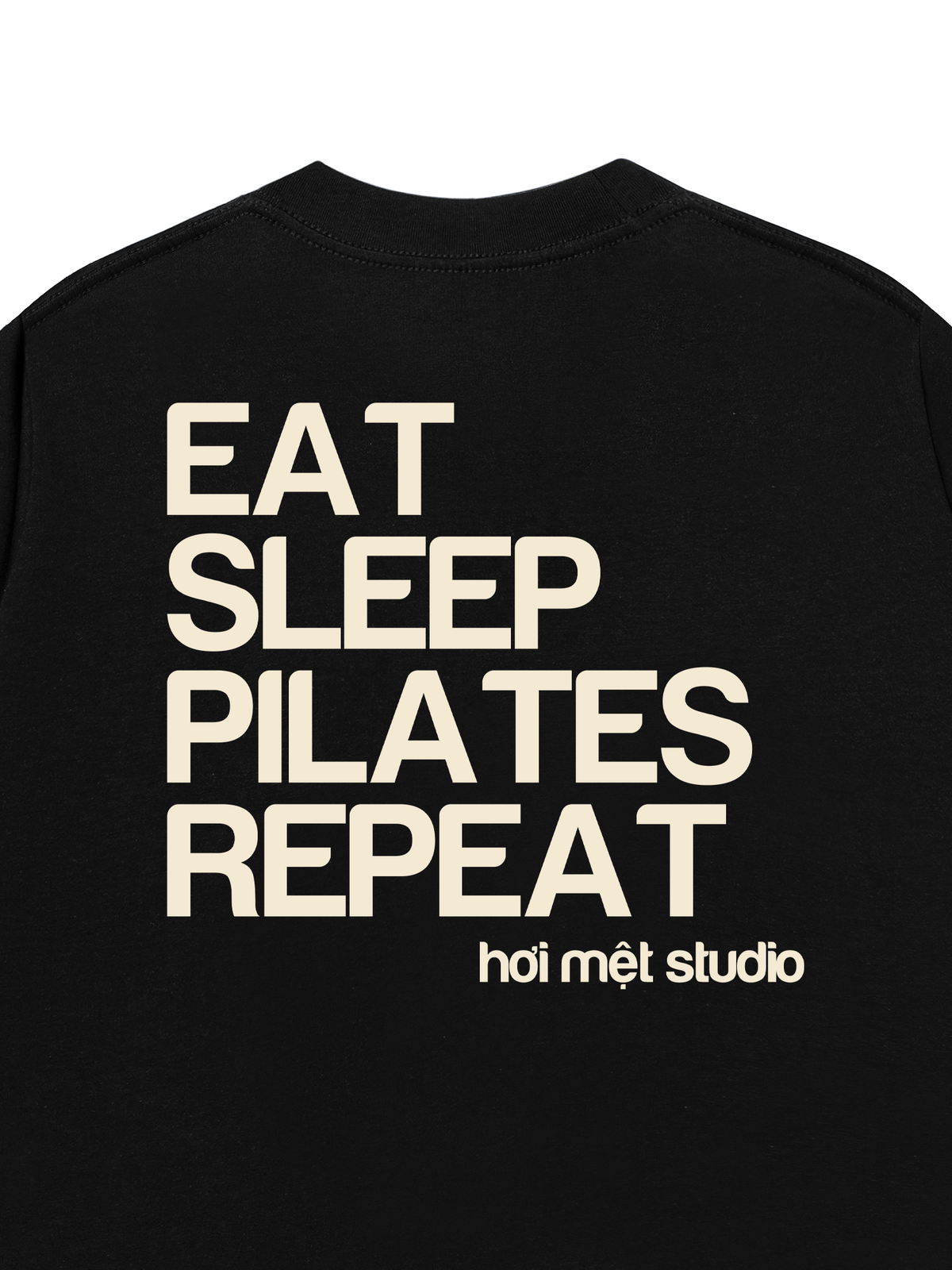 Áo Thun Relaxed Fit Eat Sleep Pilates Repeat