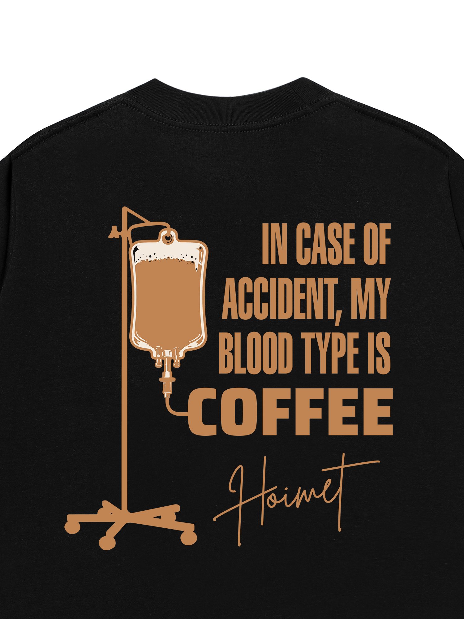 Áo Thun Relaxed Fit Blood Type Is Coffee