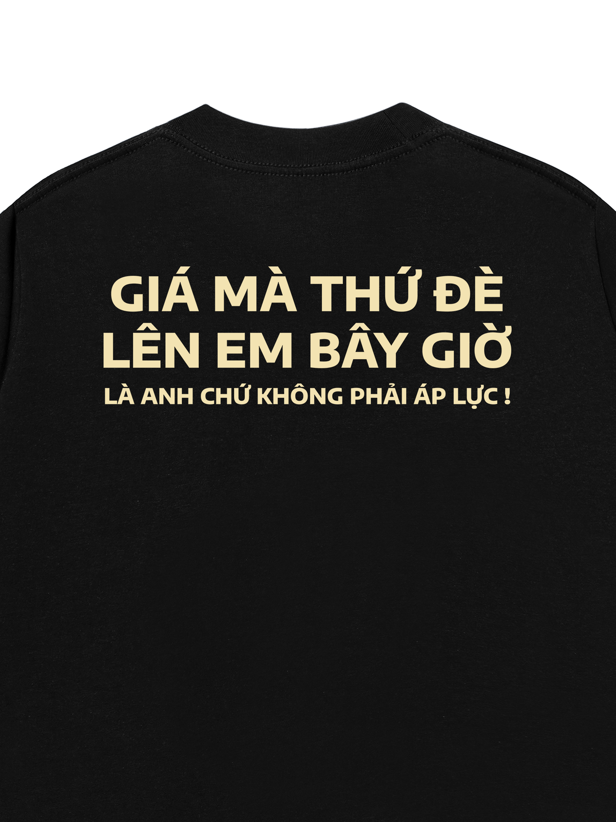 Áo Thun Relaxed Fit Đè Lên Em