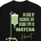 Áo Thun Relaxed Fit Blood Type Is Matcha