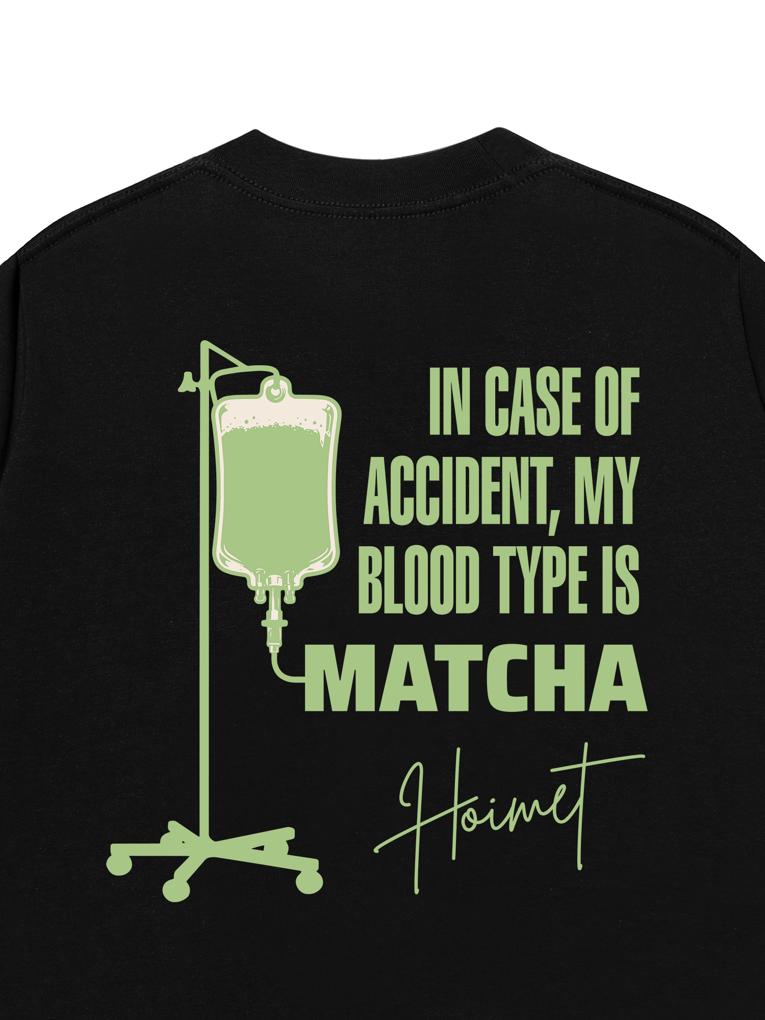 Áo Thun Relaxed Fit Blood Type Is Matcha