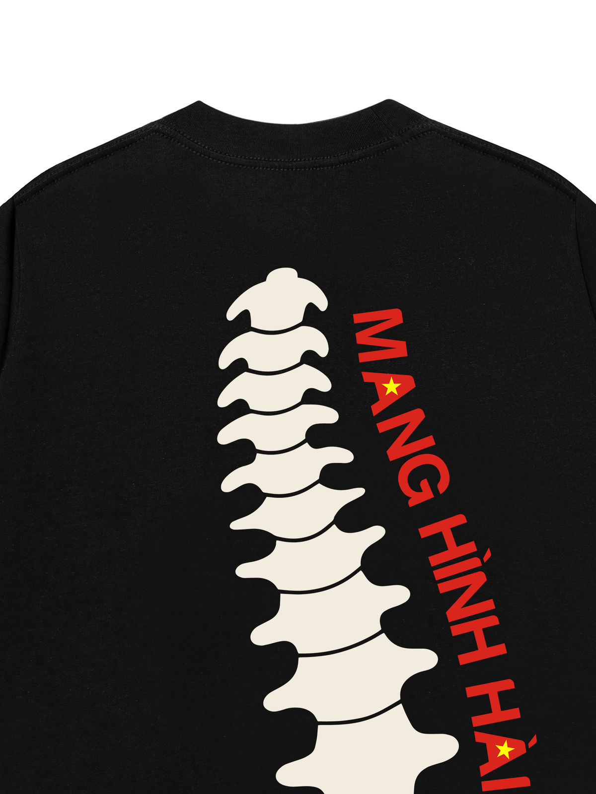 Áo Thun Relaxed Fit Mang Hình Hài Đất Nước