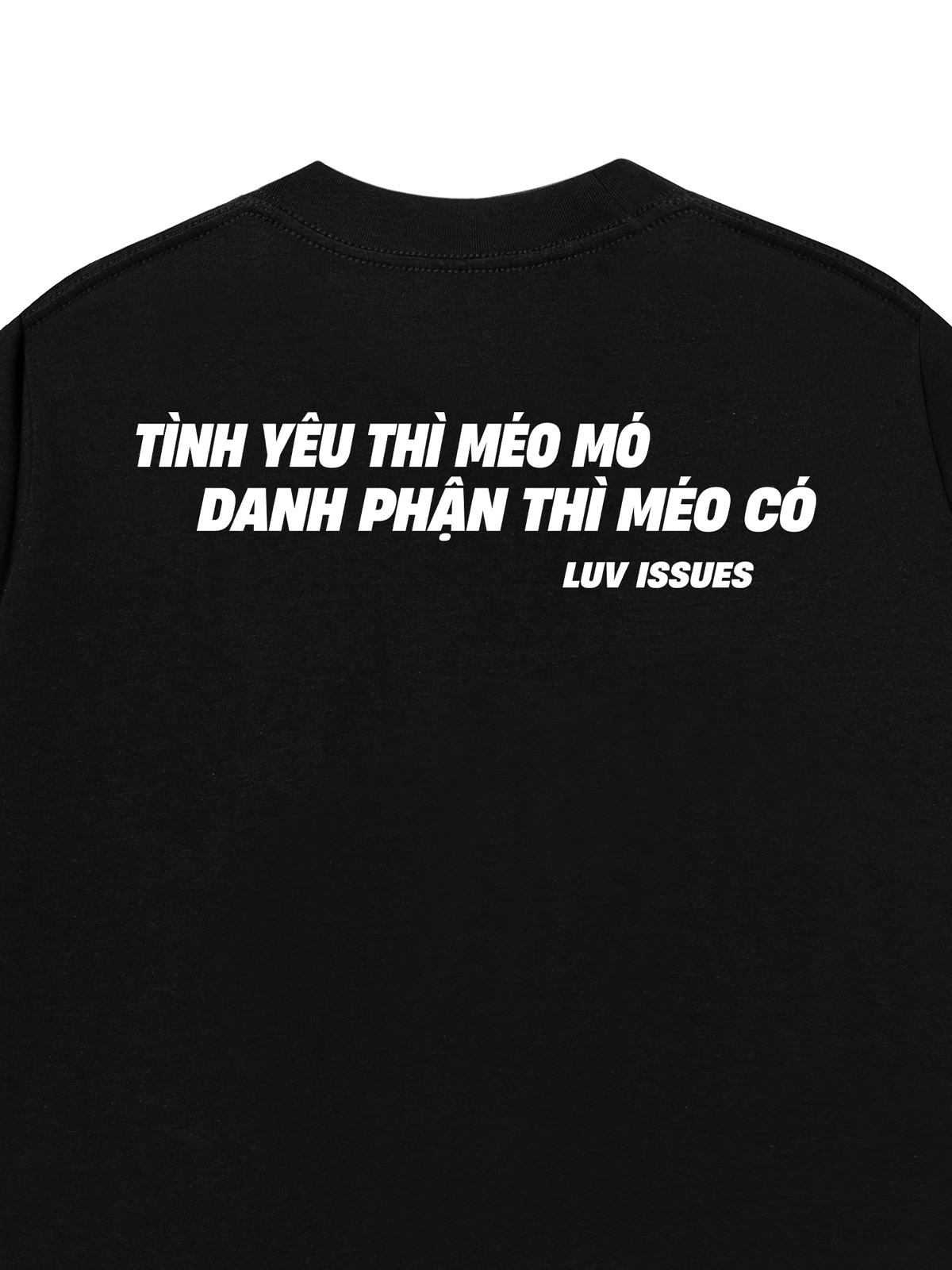 Áo Thun Relaxed Fit Tình Yêu Méo Mó