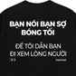Áo Thun Relaxed Fit Bạn Nói Bạn Sợ Bóng Tối