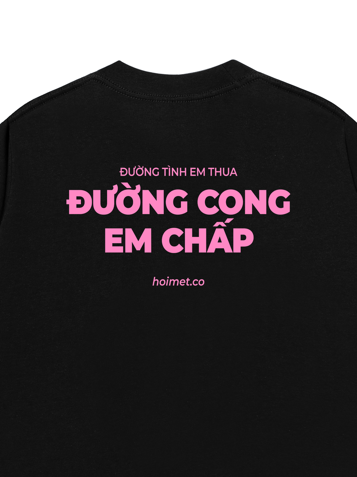Áo Thun Relaxed Fit Đường Cong Em Chấp