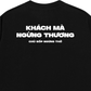 Áo Thun Relaxed Fit Khách Mà Ngừng Thương