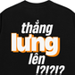 Áo Thun Relaxed Fit Thẳng Lưng Lên
