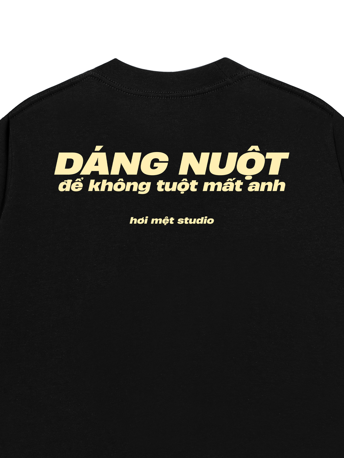 Áo Thun Relaxed Fit Dáng Nuột Không Tuột Mất Anh