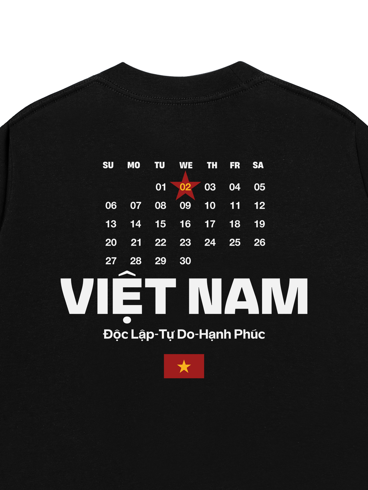 Áo Thun Relaxed Fit Quốc Khánh