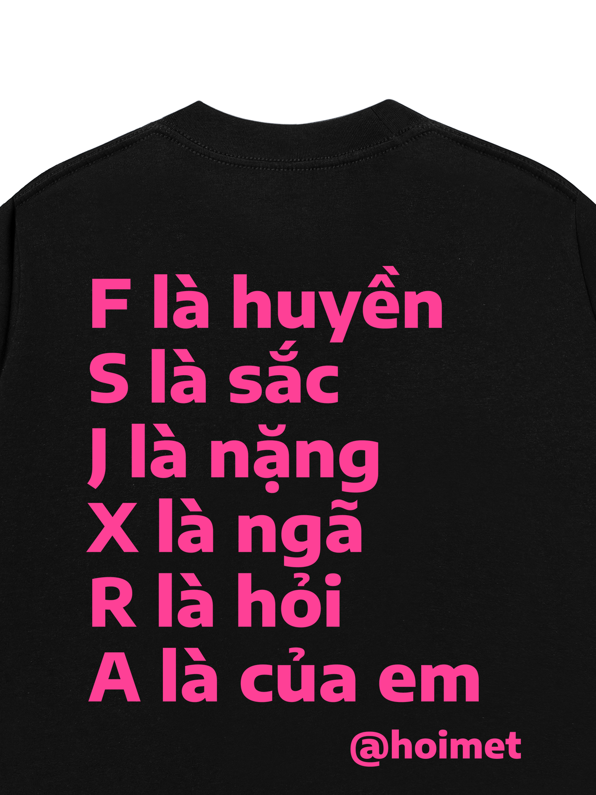 Áo Thun Relaxed Fit A Là Của Em