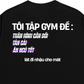 Áo Thun Relaxed Fit Lý Do Đi Tập