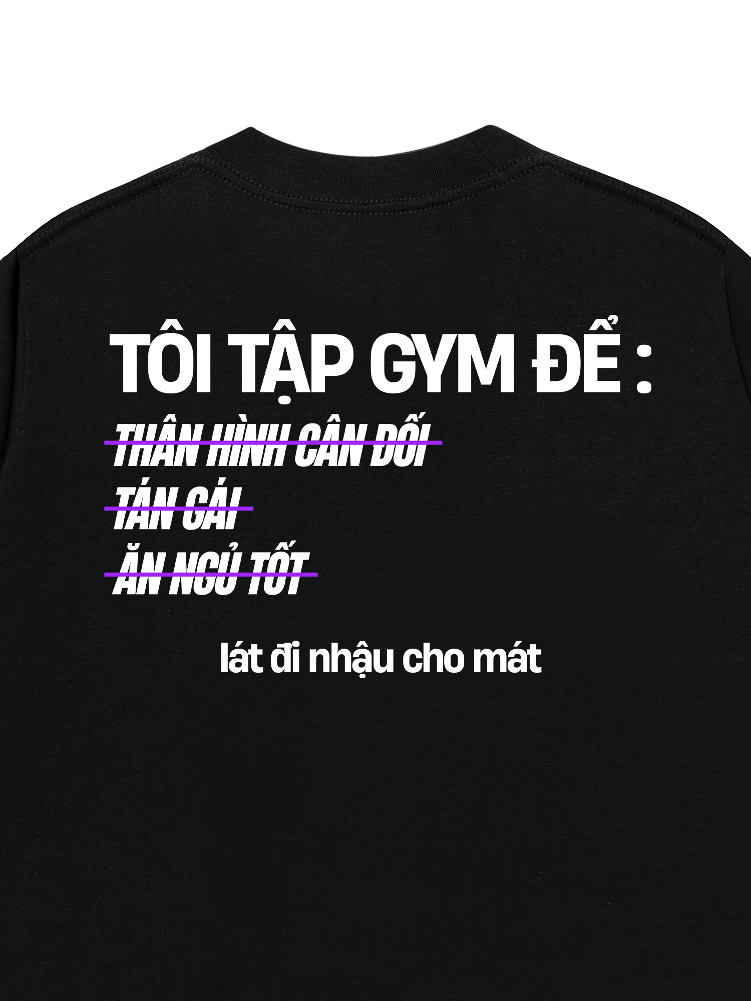 Áo Thun Relaxed Fit Lý Do Đi Tập