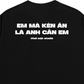 Áo Thun Relaxed Fit Em Mà Kén Ăn