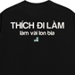 Áo Thun Relaxed Fit Làm Vài Lon Bia