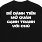 Áo Thun Relaxed Fit Cạnh Tranh Với Chủ
