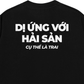Áo Thun Relaxed Fit Dị Ứng Với Hải Sản