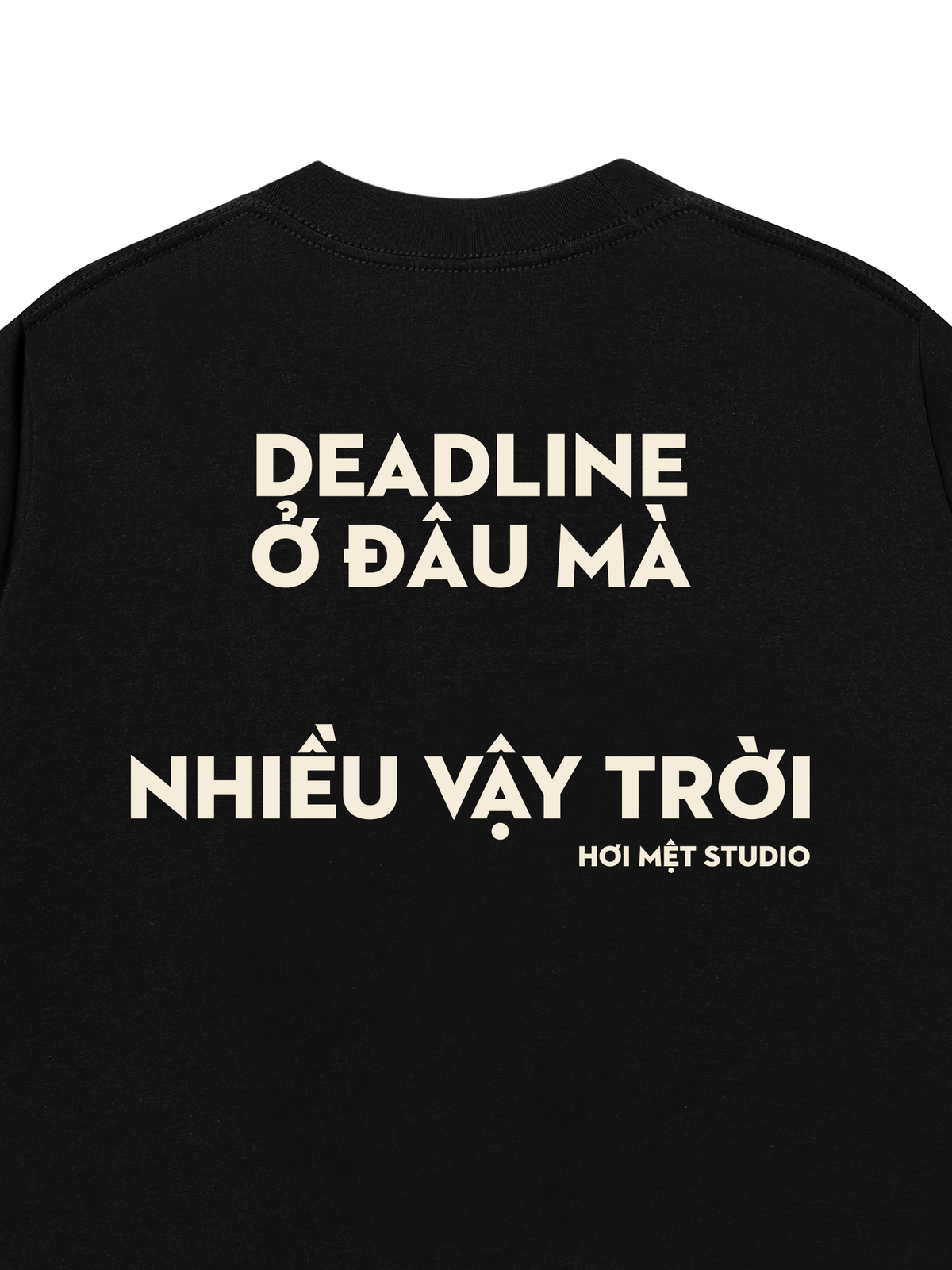 Áo Thun Relaxed Fit Nhiều DeadLine