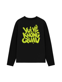 Áo Dài Tay Vui Vẻ Không Quạu