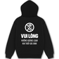 Áo Hoodie Nỉ Hai Da Vui Lòng Không Hoảng Loạn Khi Thấy Gái Xinh