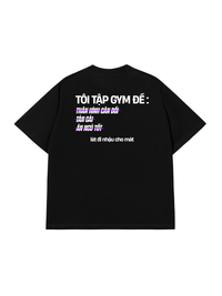 Áo Thun Relaxed Fit Lý Do Đi Tập