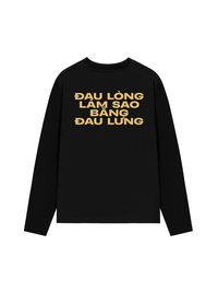 Áo Dài Tay Sao Bằng Đau Lưng